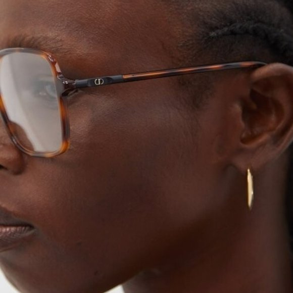 Dior MINI CD O S2I 4000 BRAND NEW Eyeglasses Pink Nude Women Square - Picture 15 of 16